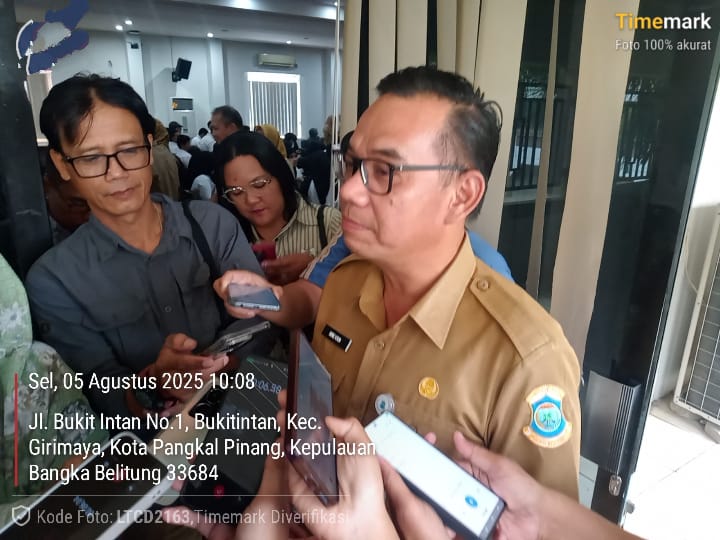 Sekda Kota Pangkalpinang Resmi Buka Pelatihan Dan Produktivas Tenaga Kerja Berbasis Kompetensi