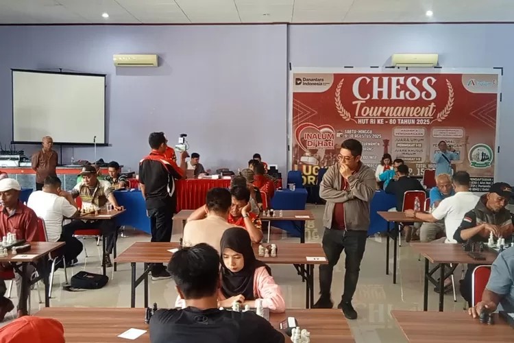 Sambut HUT RI ke – 80 Tahun, PT Inalum Meriahkan Gelar Turnamen Catur