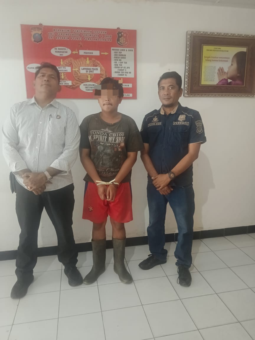 Setubuhi Anak di Bawah Umur, Pegawai Honorer Diamankan Sat Reskrim Polres Pematangsiantar