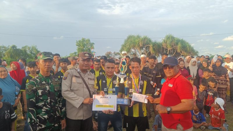 Pinalti Penentu Pertandingan, Club Lumut FC juara I Dalam Turnamen Bokyam Pemdes Bagan Kuala 2025