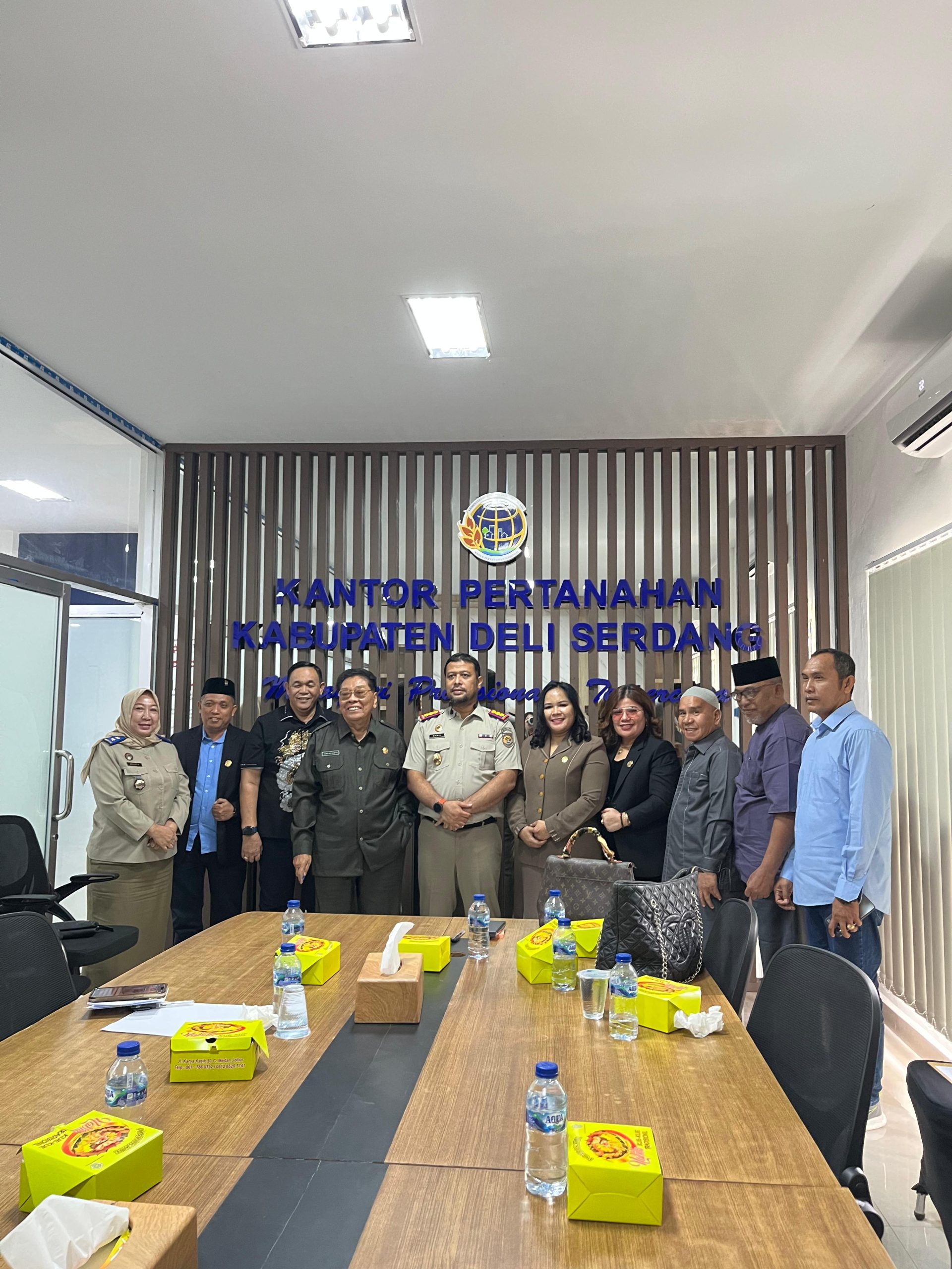 Kantor Pertanahan Deli Serdang Terima Audiensi DPRD, Bahas Sejumlah Masalah Pertanahan