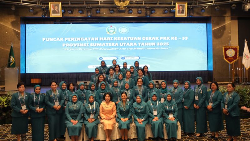 Peringatan HKG PKK ke-53 Dorong Keluarga Tangguh dan Sejahtera di Sumut