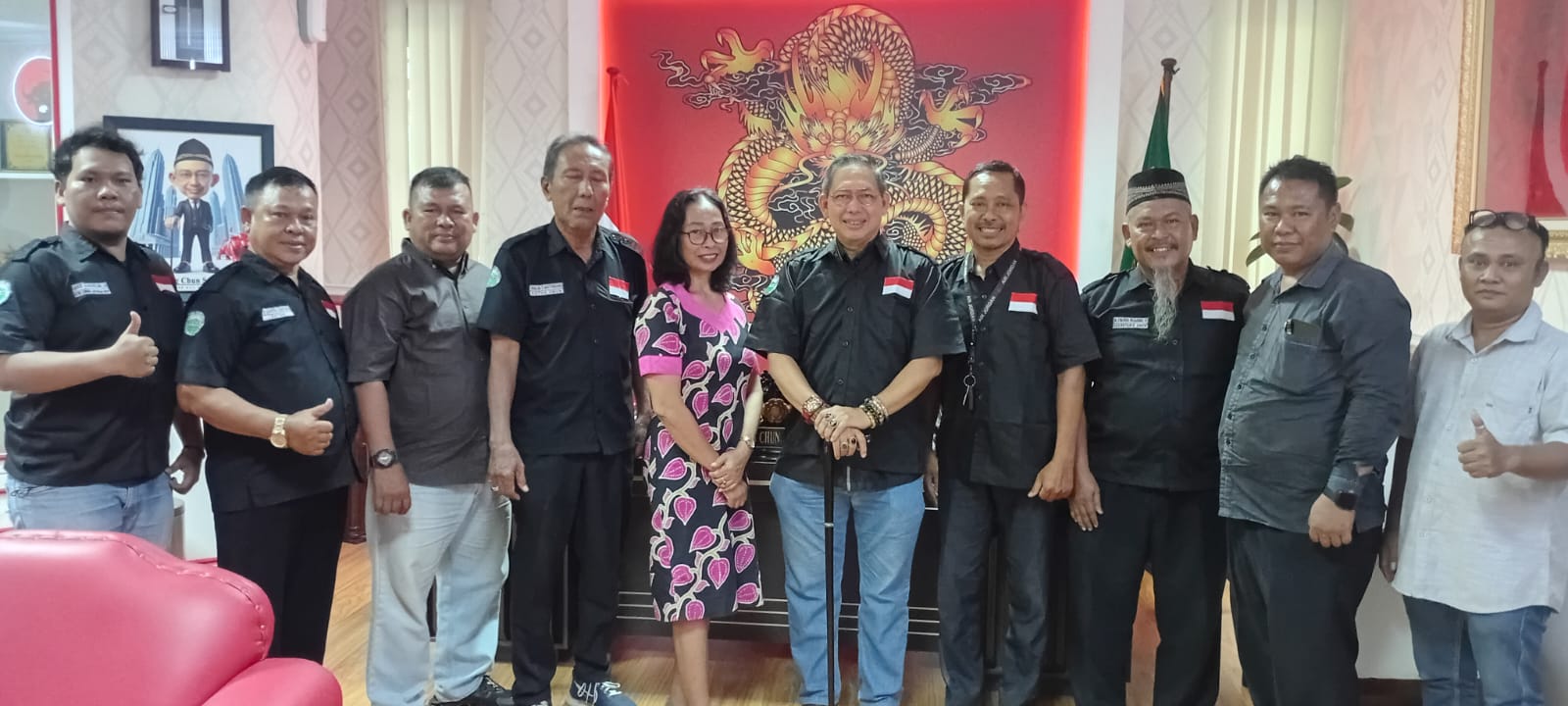 Ketua DPRD Medan Terima Kunjungan PBBD, Dukung Pesta Budaya Batak 2025