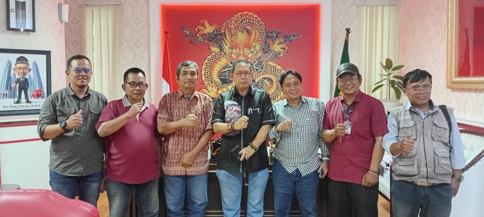Ketua DPRD Medan Terima Kunjungan Redaksi ASatuPro.com, Bahas Kerja Sama dan Penguatan Peran Pers