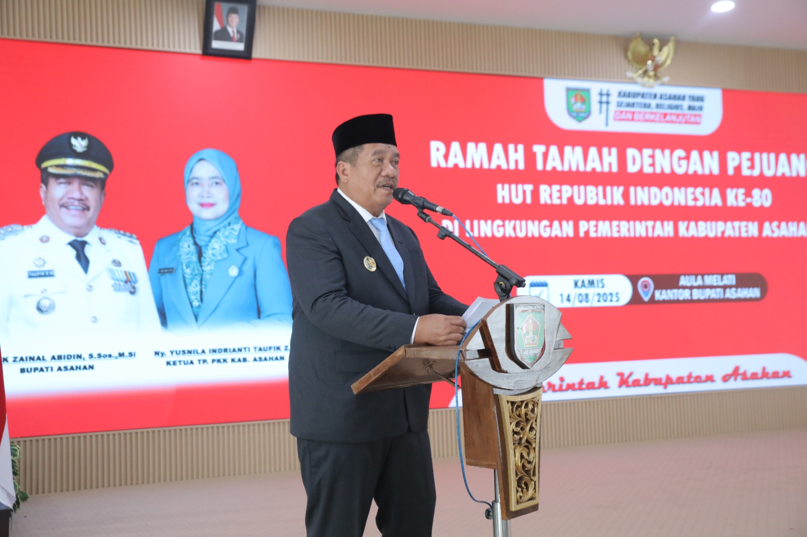 Pemkab Asahan Gelar Ramah Tamah Bersama Pejuang dan Veteran HUT ke-80 RI