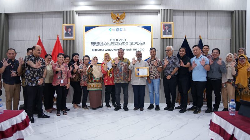 Rutan Cipinang Jadi Lokasi Field Visit Penanggulangan TBC 2025