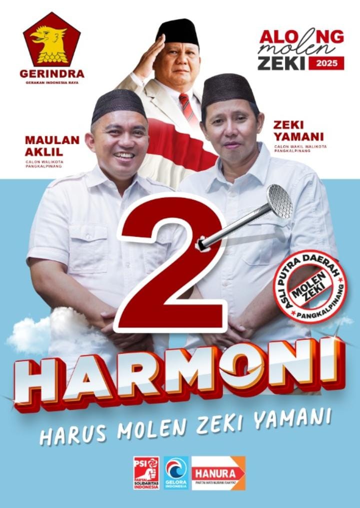 Siap Lanjutkan Pembangunan Pangkalpinang: Molen Akan Hadirkan 7000 Lapangan Kerja, Berobat & Pendidikan Gratis 100%