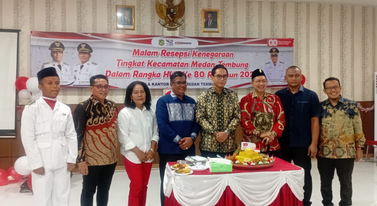 Ketua DPRD Medan dan Wali Kota Hadiri Malam Resepsi Kenegaraan di Medan Tembung