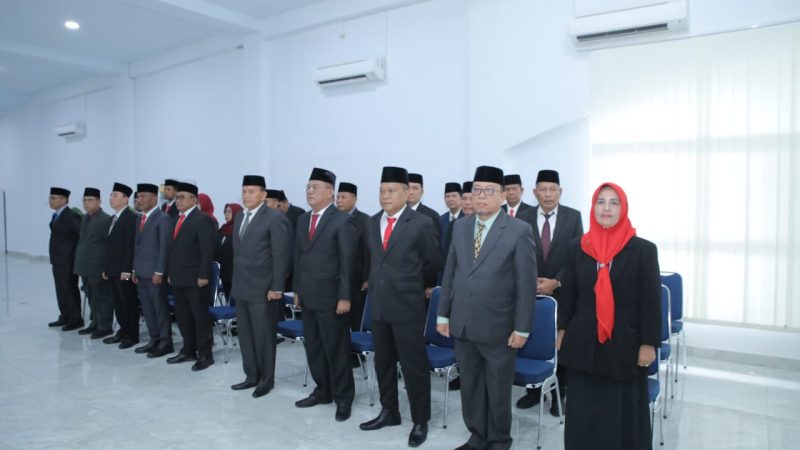 Dr. Bukit Buchori Siagian Resmi Jabat Kepala Pelaksana BPBD Asahan