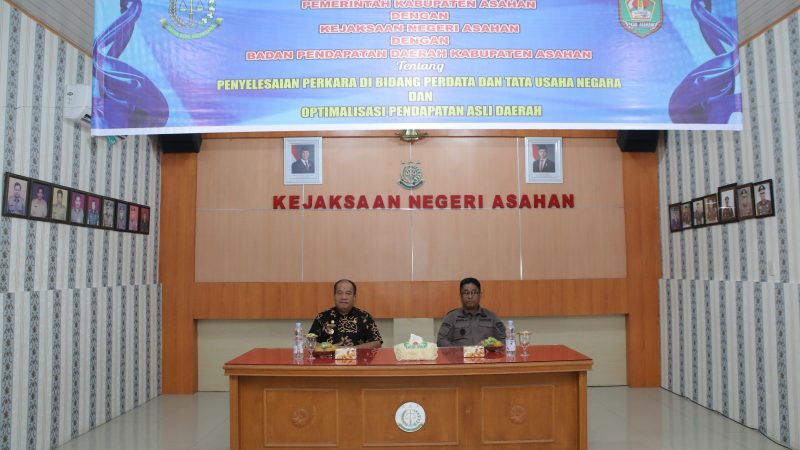 Bupati Asahan dan Kejari Asahan Sepakat Perkuat Sinergi untuk Dongkrak PAD