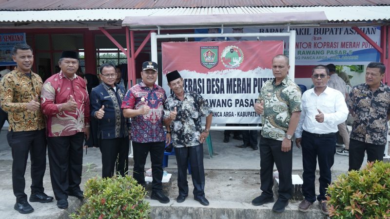 Koperasi Merah Putih Desa Rawang Pasar 5 Diresmikan, Wujud Program Nasional Ekonomi Kerakyatan