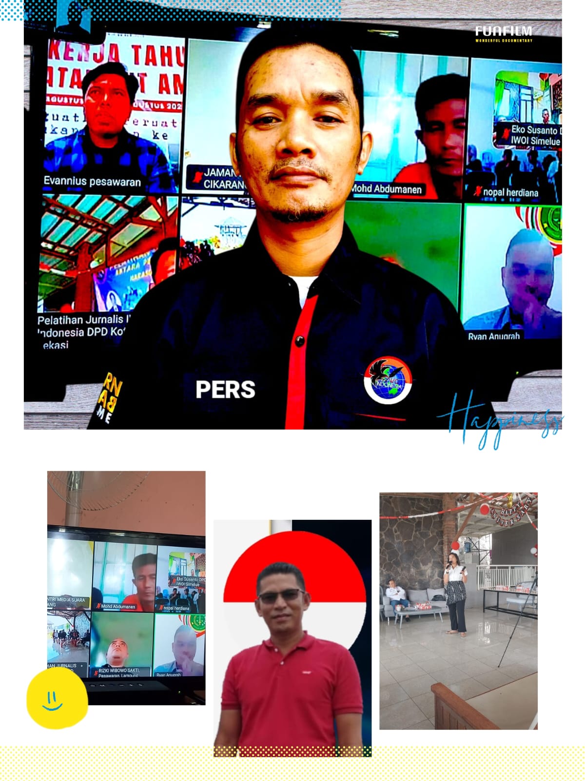 Pengurus DPD IWO Indonesia Simeulue Ikuti Pelatihan Jurnalistik Bertema Antara Pena dan Hukum di Tengah Regulasi Digital