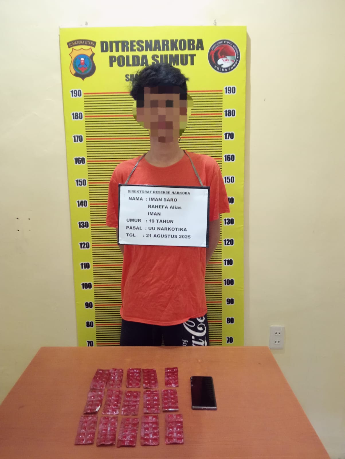 Polda Sumut Ungkap Jaringan antar Provinsi, Sita Sebanyak 10 Kg Sabu, 24.000 Butir Ekstasi, dan 150 Butir H5
