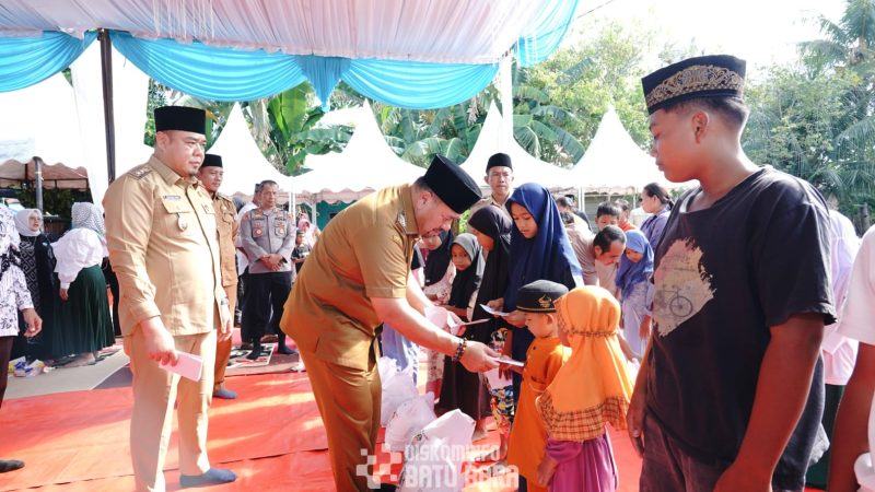 Semarak HUT ke – 58 Tahun Desa Simpang Dolok, Bupati Baharuddin Siagian Hadiri Kenduri Kampung