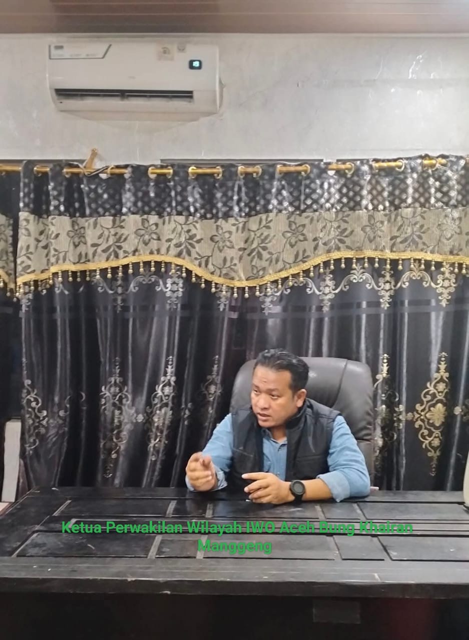 Ketua PW IWO Aceh Ajak PD IWO Kabupaten/Kota Bangun Kerja Sama Yang Baik