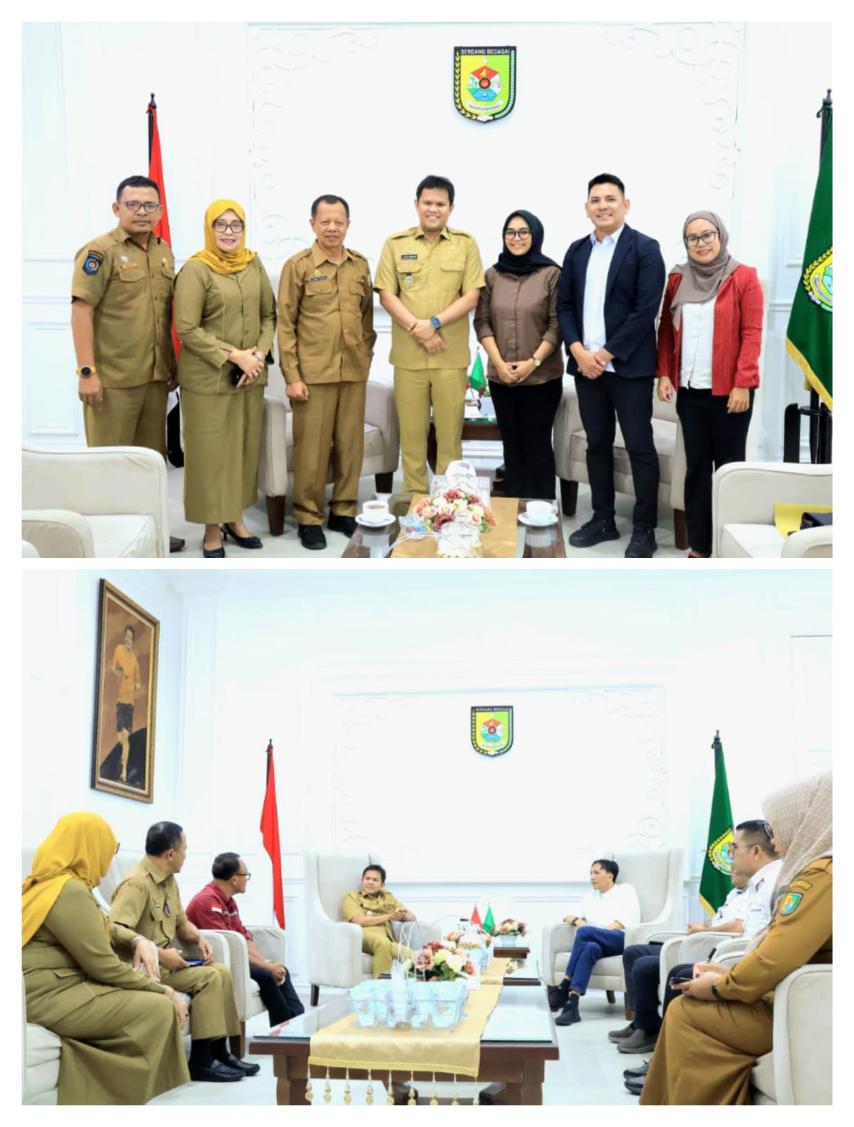 Wabup Sergai Jalin Sinergi dengan Pengusaha, Media, dan Akademisi