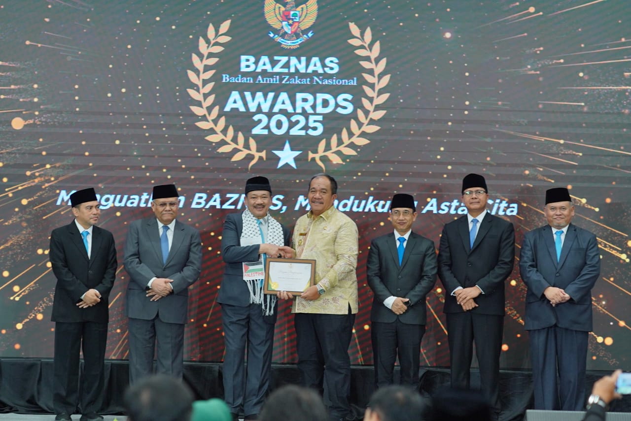 Penguatan Zakat di Asahan Diakui Nasional, Bupati Dianugerahi BAZNAS Awards 2025