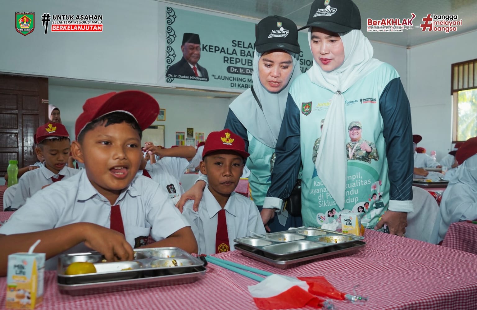 Asahan Mantap Dukung Program Strategis Nasional: Makan Bergizi Gratis Presiden Prabowo