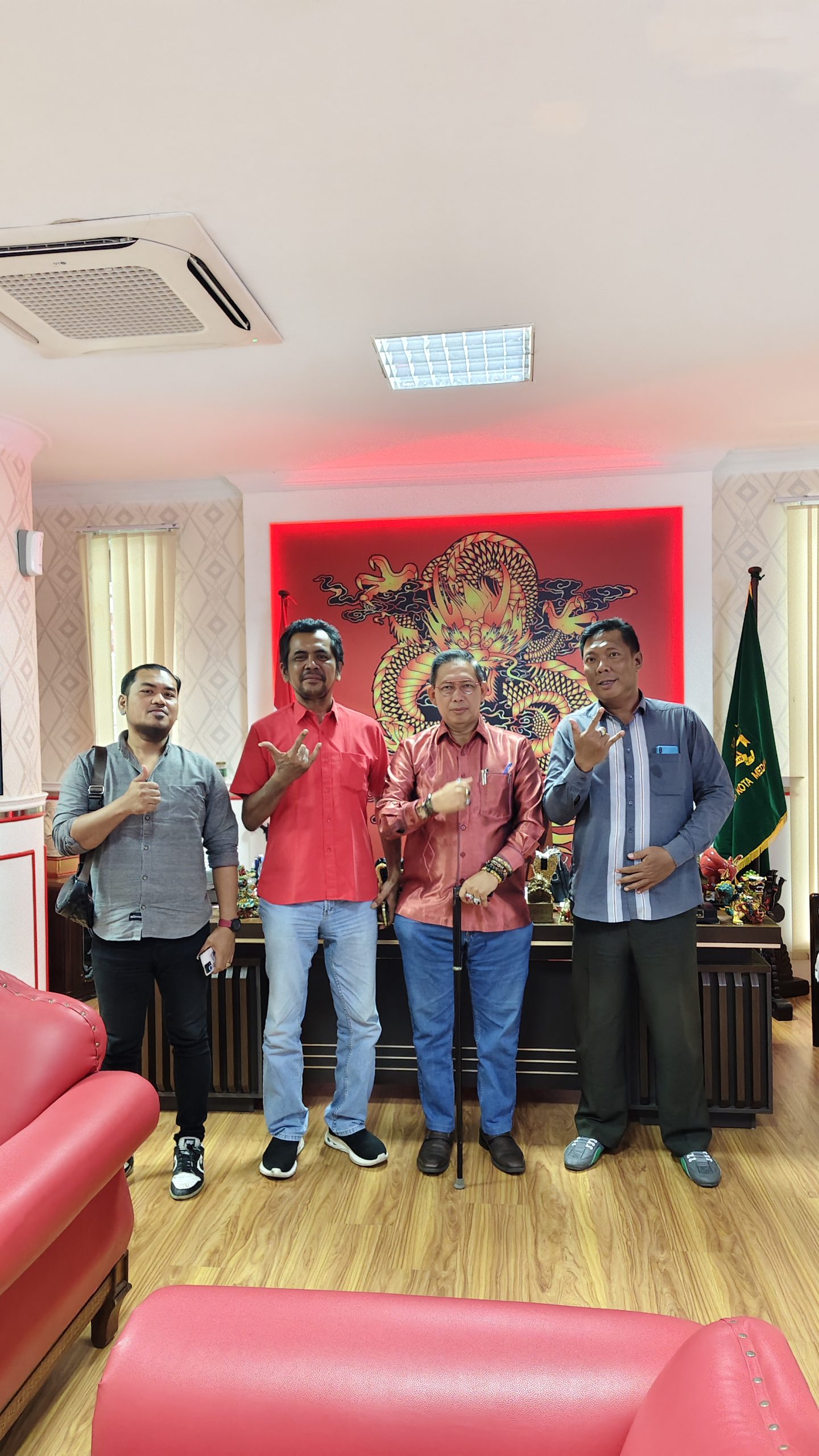 Ketua DPRD Medan Dukung Rencana Pelaksanaan Silaturahmi Akbar Forum Alumni BEM se Sumut