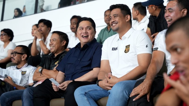 Laga Perdana Timnas U-17 Lancar, Bobby Nasution dapat Pujian Erick Thohir
