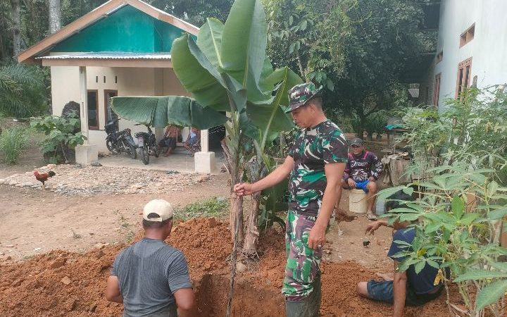 Satgas TMMD 125 Wujudkan Harapan Warga Dusun Sigabu Akan Sumber Air Bersih