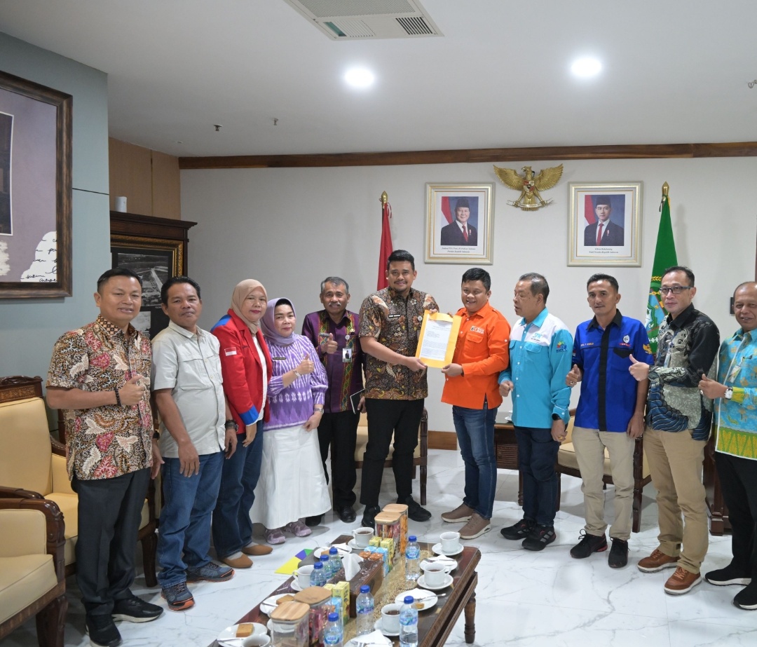 Gubernur Sumut Bobby Nasution Tampung Aspirasi Serikat Pekerja Bahas Kesejahteraan Buruh