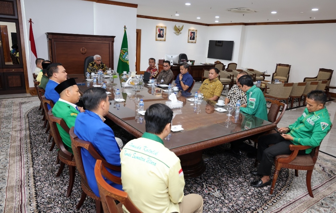 Lima Organisasi Pemuda di Sumut Nyatakan Dukungan pada Pemprov Sumut untuk Berantas Narkoba