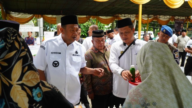 Bupati Langkat Buka Gebyar MUMTAZ, Dorong UMKM Syariah Jadi Pilar Ekonomi Umat