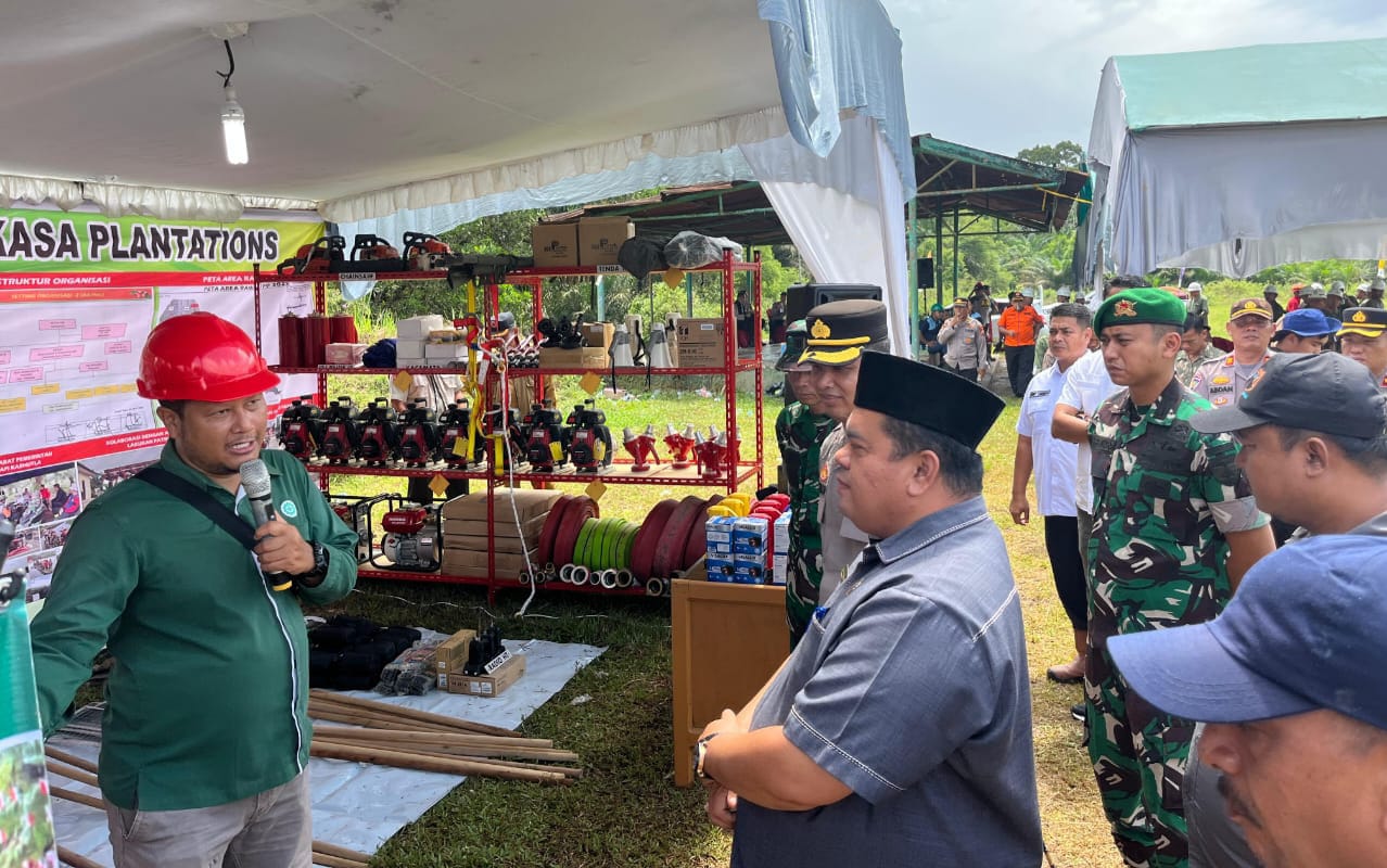 PT. TPP Siapkan Sarana Lengkap dan Fire Brigade Terlatih Hadapi Karhutla