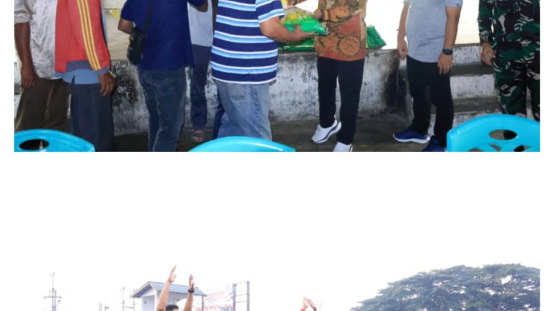 Bupati Sergai Salurkan Bantuan Pada Pengemudi Ojek dan Becak, Ajak Masyarakat Jaga Kondusivitas