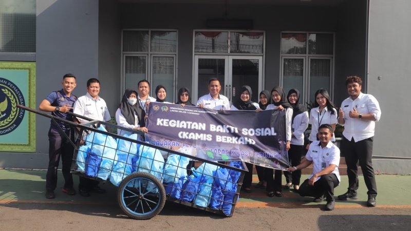 Lapas Cipinang Bangun Solidaritas Sosial lewat Aksi Bakti Sosial