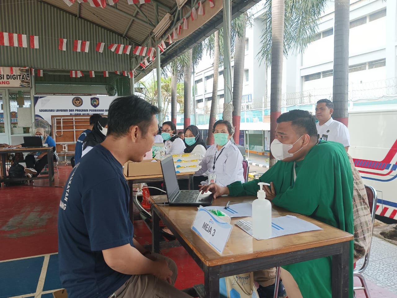 Cegah Penyakit Menular, Lapas Cipinang Gelar Skrining TBC Massal