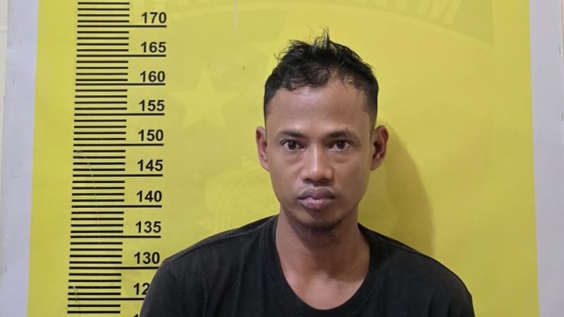 Polsek Seberida Inhu Ciduk Pengedar Sabu Asal Rohil 