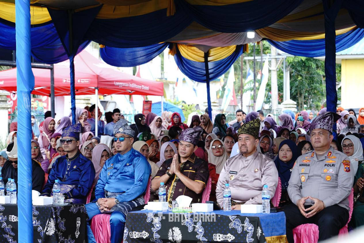 Gebyar Batu Bara Bertanjak Jilid 6, Bupati Baharuddin Siagian Ajak Masyarakat Lestarikan Budaya Melayu