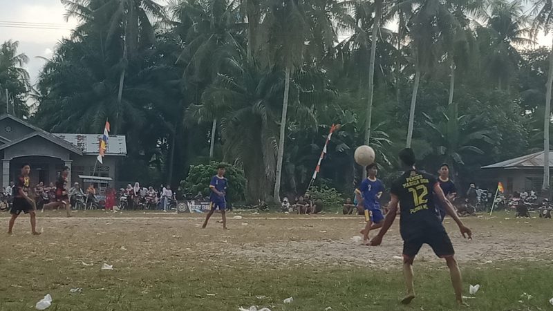 Serunya Turnamen Bokyam Pemdes Mangga Dua, Akama FC Tumbangkan Bintang FC Skor 5-1