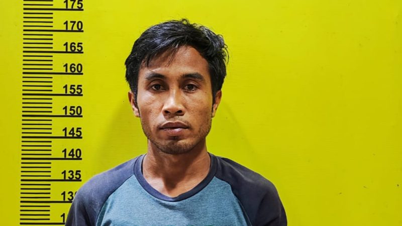 Unit Reskrim Polsek Pasir Penyu Inhu Ungkap Peredaran Narkotika Jenis Sabu
