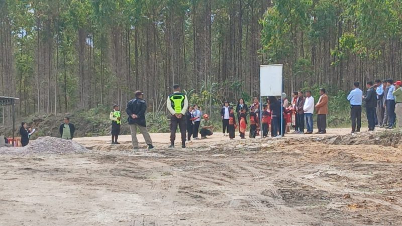 Masyarakat Tuding Pembangunan Gedung Sekolah Alam Paud Sektor Aekraja Diduga Hanya Sebagai Ajang Pencitraan PT. TPL, Ini Jawaban Management