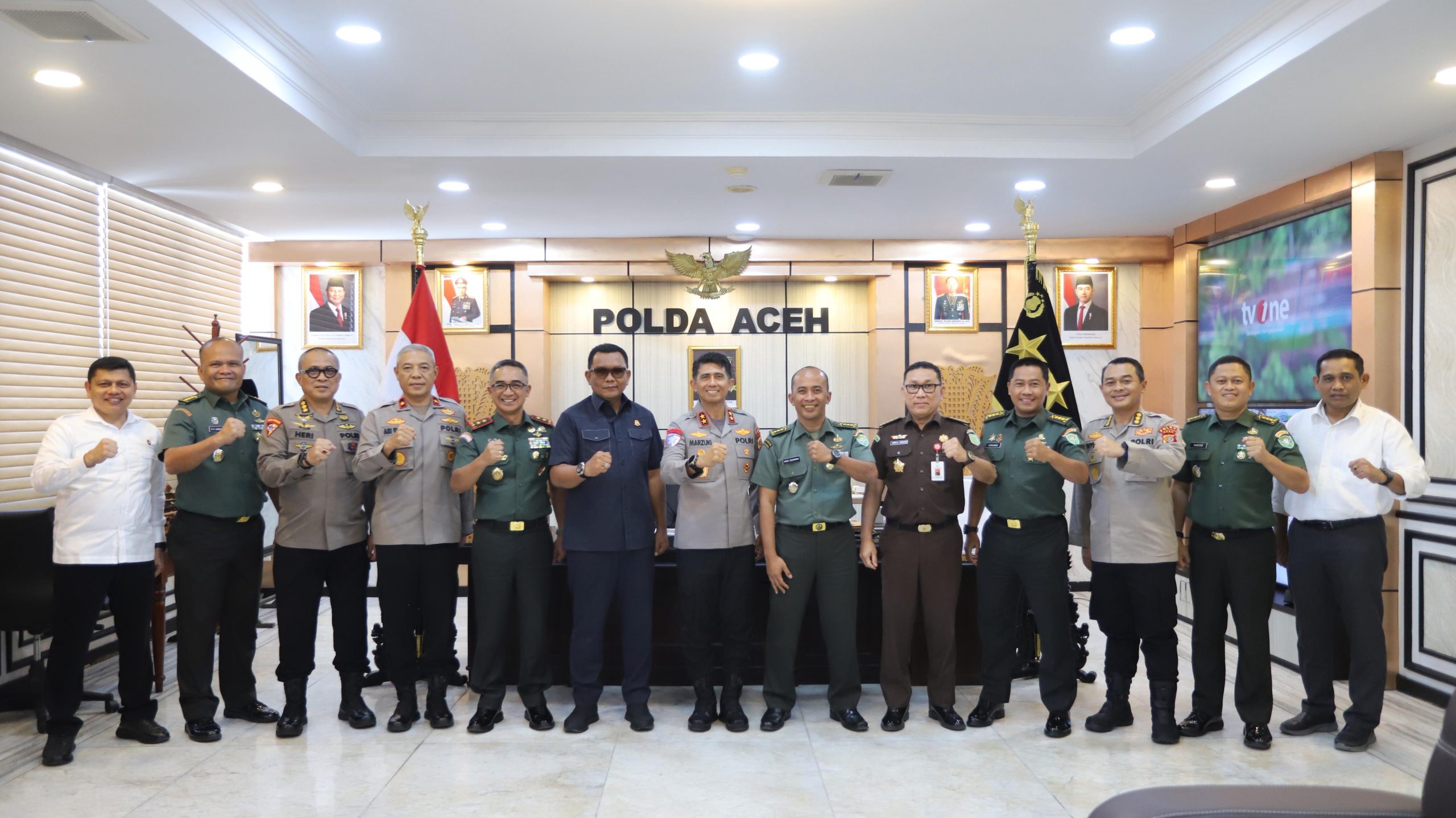 Terima Audiensi Pangdam IM dan Kajati, Kapolda Aceh: Momen Penting untuk Memperkuat Sinergisitas TNI-Polri dan Kejaksaan