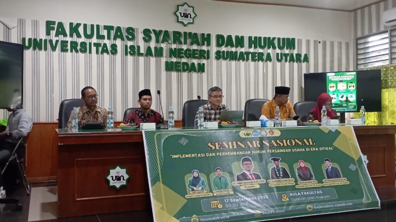 UINSU Gelar Seminar Hukum Persaingan Bersama KPPU RI