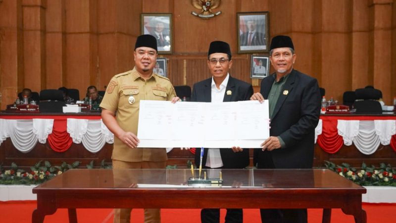 Pemkab Batu Bara Bersama DPRD Resmi Tandatangani Nota Kesepakatan KUPA PPAS TA 2025