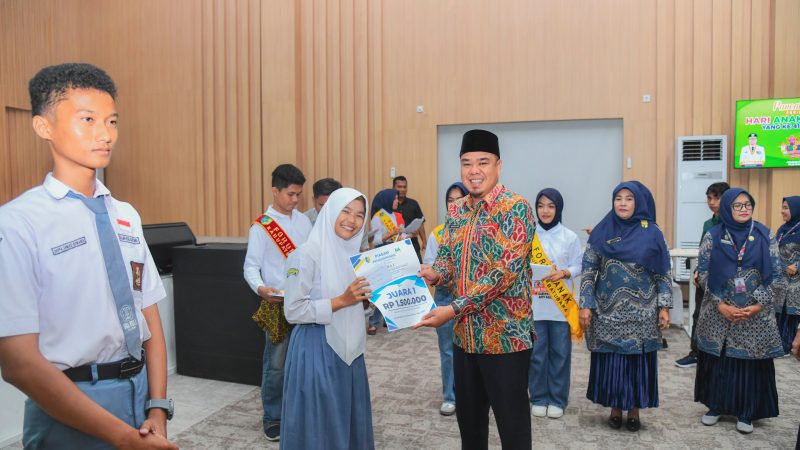 Wabup Syafrizal Pimpin Peringatan HAN ke – 41, Anak-Anak adalah Investasi Masa Depan