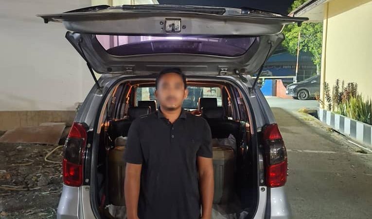 Polres Aceh Barat Ringkus Mahasiswa Diduga Edarkan BBM Subsidi dengan Mobil Modifikasi