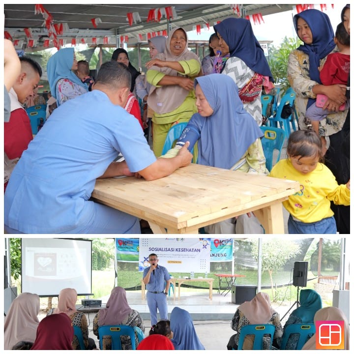 INALUM dan Puskesmas Sei Suka Lakukan Sosialisasi Perilaku Hidup Bersih dan Sehat (PHBS)