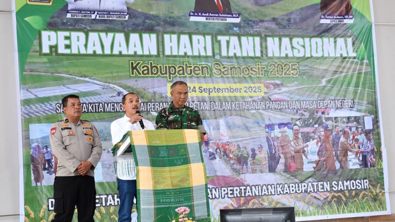 Pemkab Samosir Rayakan Hari Tani Nasional