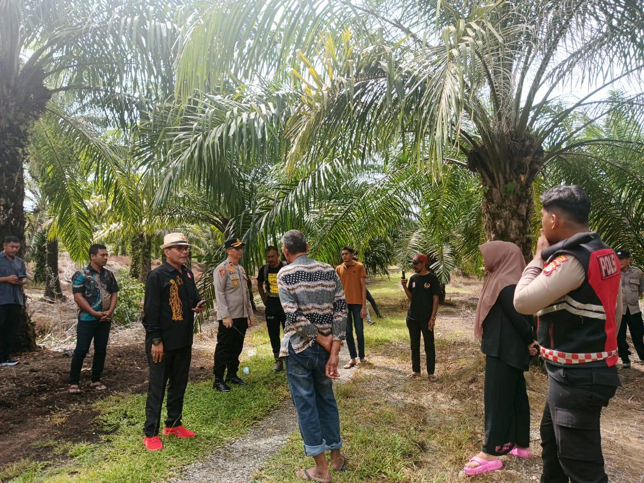 Polres Nagan Raya Bersama PN Suka Makmue Amankan Pelaksanaan Sita Eksekusi di Desa Ujong Patihah