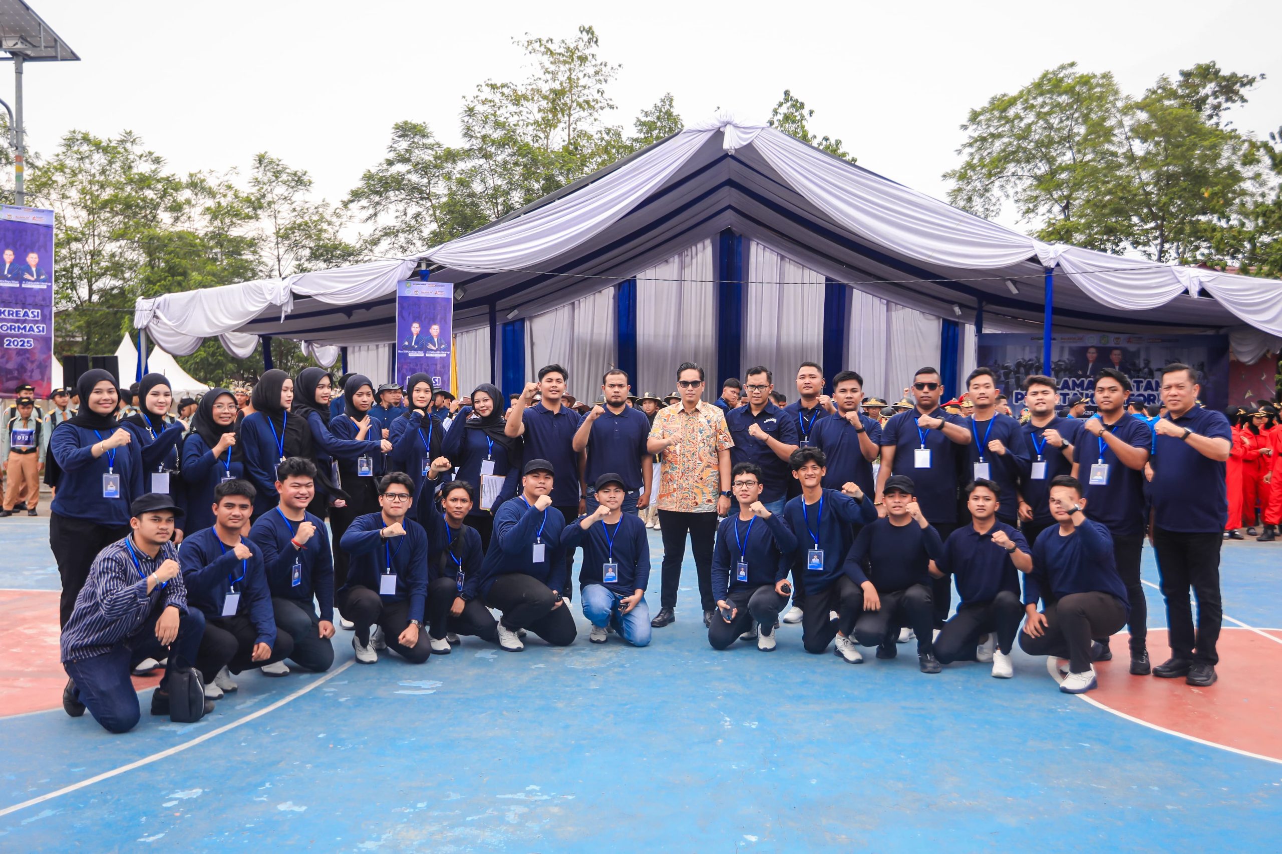 Diikuti 1.000 Pelajar, Rico Waas Berharap Lomba Kreasi Formasi Pemuda 2025 Sebagai Tonggak Semangat Baru Untuk jadi Generasi Emas Berprestasi