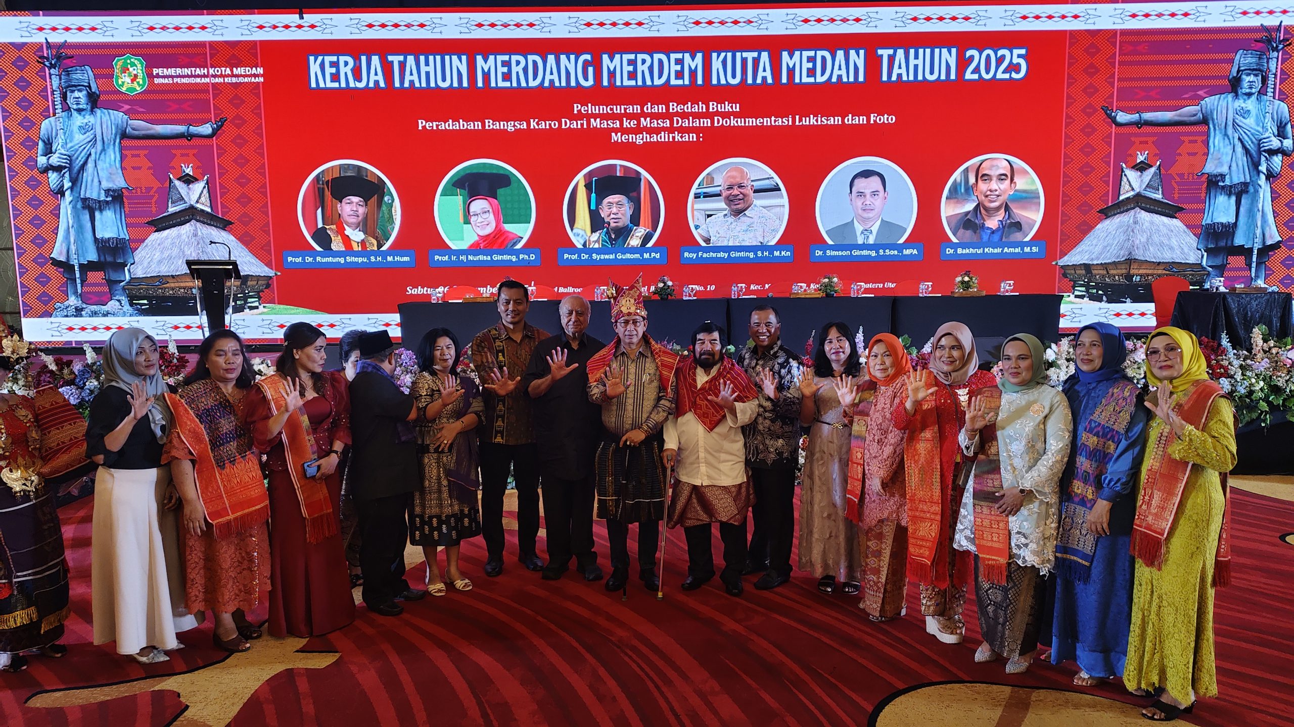 Buku Karo Dari Masa ke Masa Berhasil Rekam Sejarah Panjang Karo