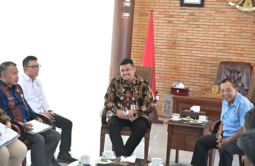 Gubernur Bobby Nasution Bertemu Serikat Buruh,  Bahas Lanjutan Kenaikan Upah dan Rumah Subsidi