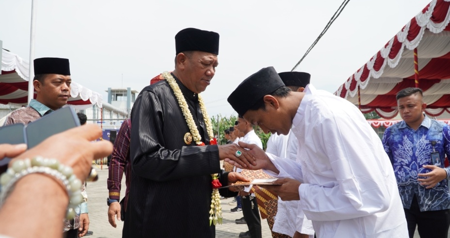 Bupati Syah Afandin Serahkan Remisi bagi Warga Binaan Lapas di HUT ke-80 RI