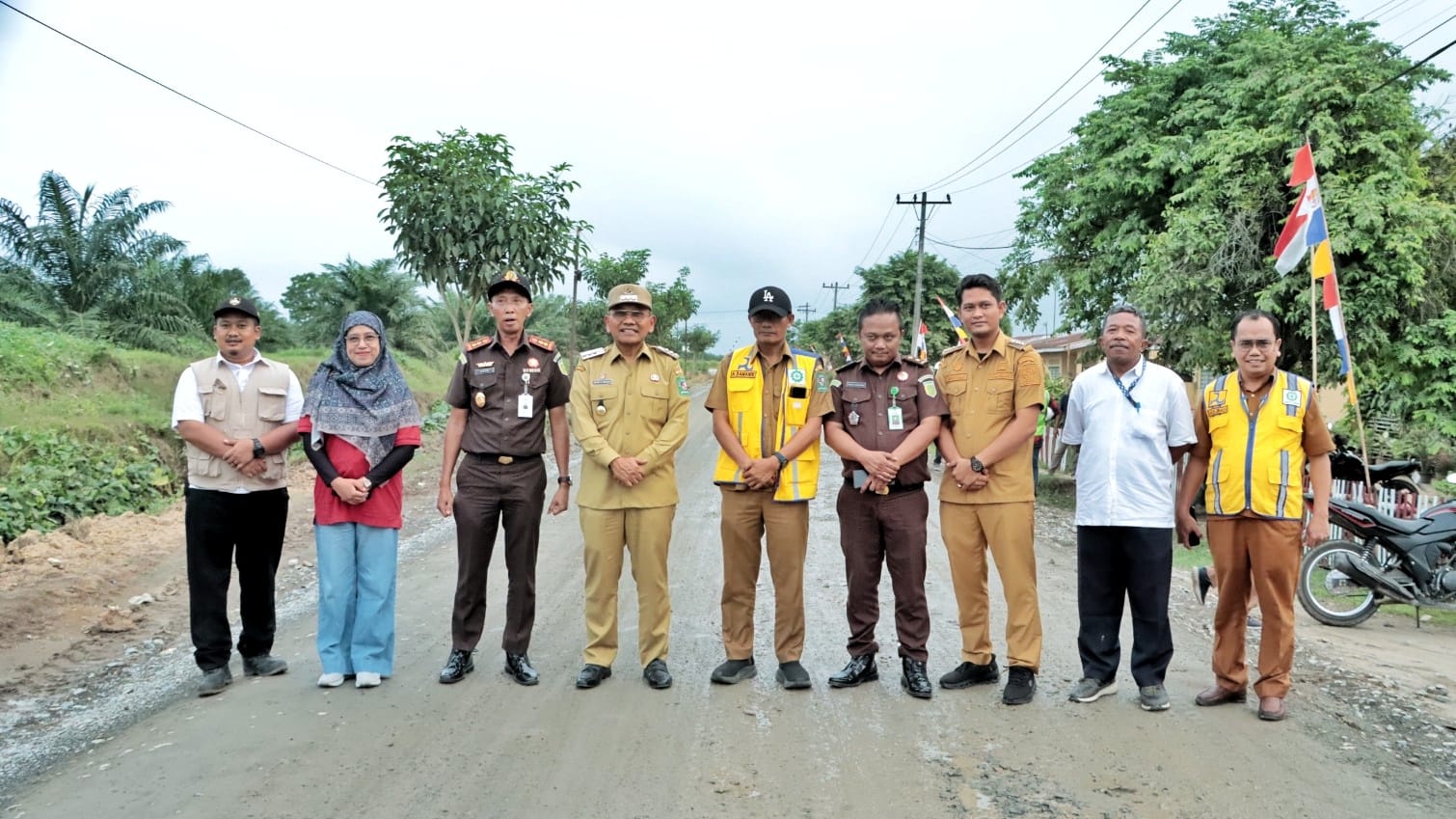 Kunker di Kecamatan Bandar Huluan, Bupati Simalungun Tinjau KDMP dan Pembangunan Ruas Jalan